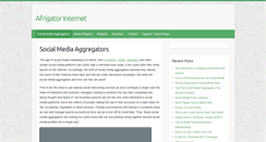 Desktop Screenshot of afrigator.biz